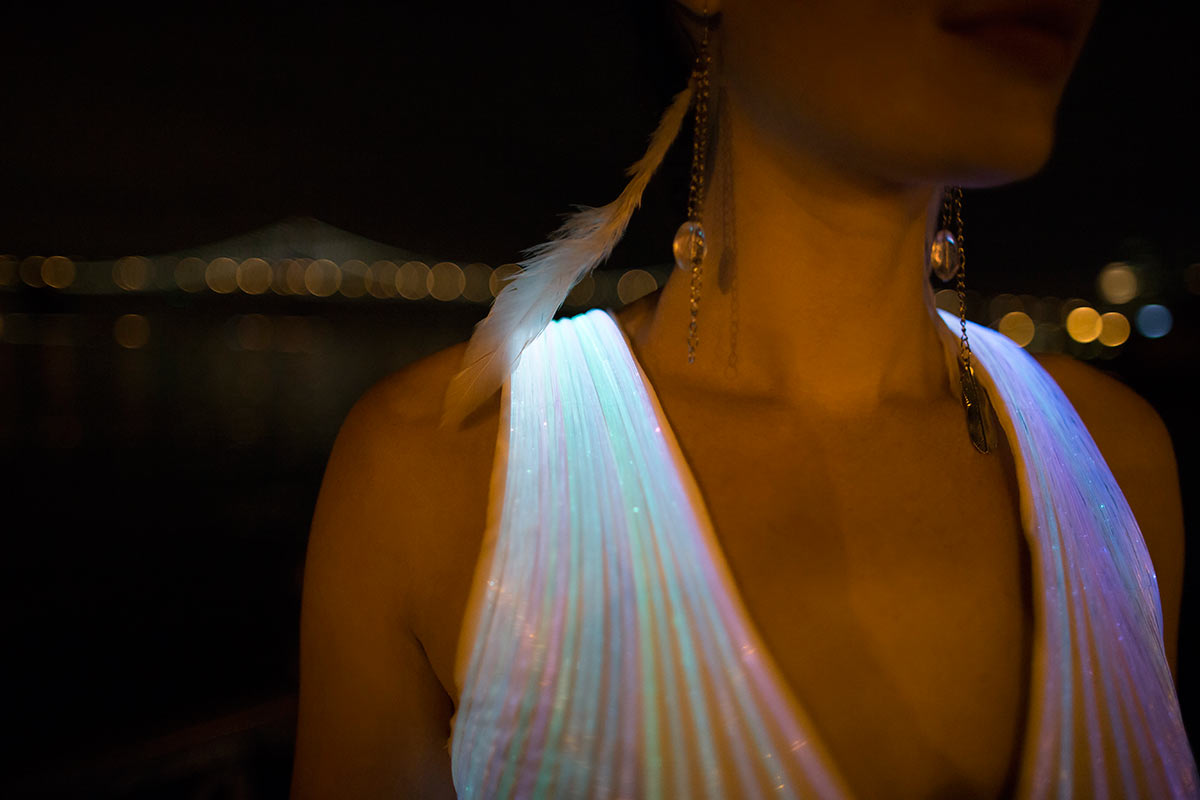 Fiber Optic Dress